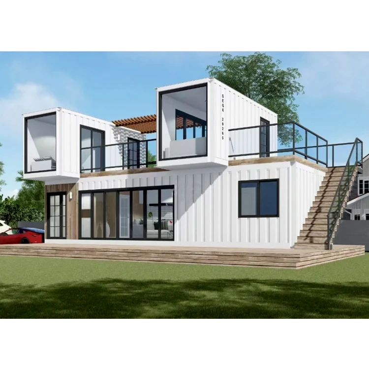Portable Homes 3 Bedroom Container House Luxury Villa Modern Extendable