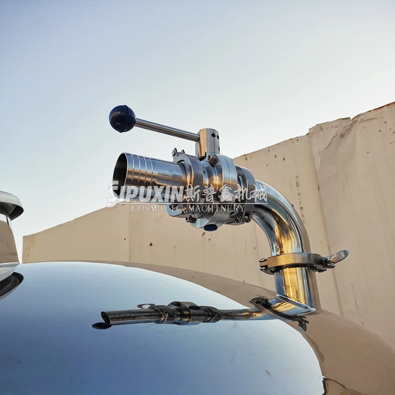 Подвижный герметичный резервуар для жидкости из нержавеющей стали 1T