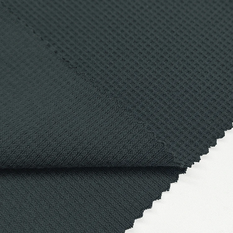 New Design Spandex Waffle Knit Fabric, Fashion Style Cotton Polyester Waffle Fabric for Men Shorts/ details
