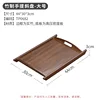 Bamboo double-handled slanted tray, 44*30*3cm