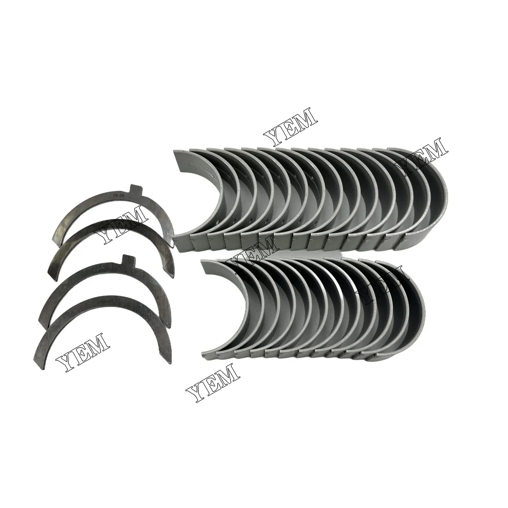 3TNC80 Main Bearing and Connecting Rod Bearin Kit & Thrust Washer Set for Yanmar Engines for Yanmar Engine Bearing Set