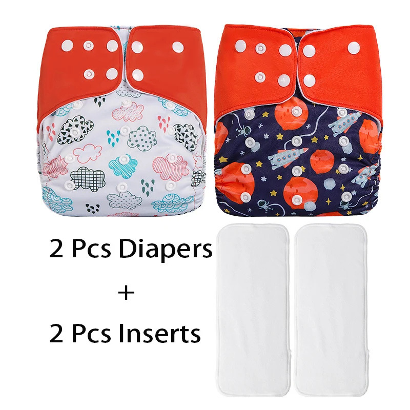 Waterproof Cloth Diaper Set Ecological Diapers With Wet Bags,Cloth
