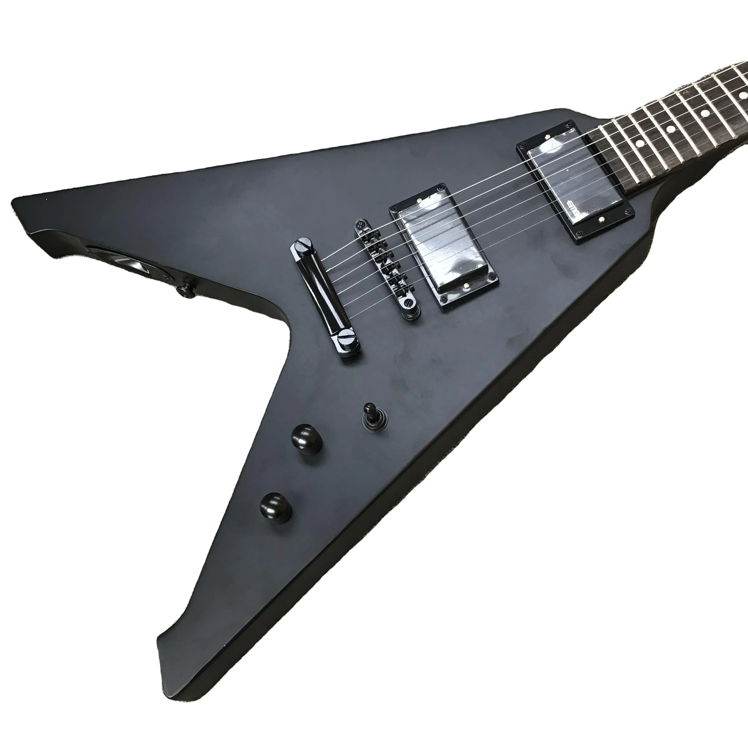 エレキギター Vシェイプ ブラック Jackson X Series King V Electric Guitar