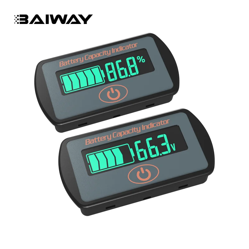 เครื่องวัดความจุแบตเตอรี่ 12V LCD