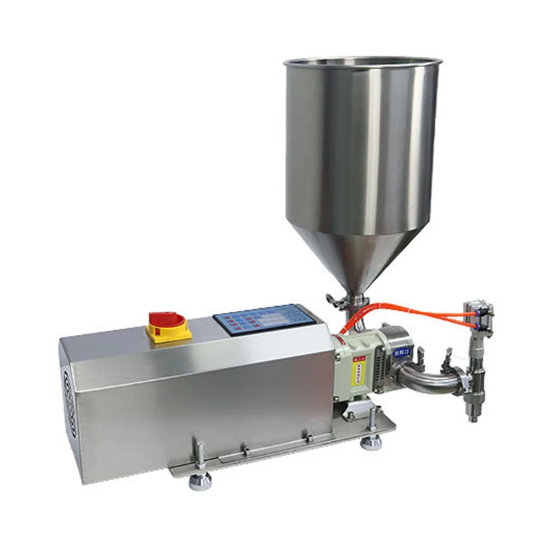 DOVOLL Rotary Lobe Filler for Paste Servo Motor 316 Stainless Steel Filling Machine - Image 4