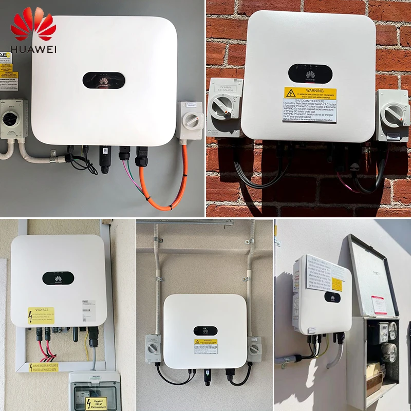 HUAWEl SUN2000-50KTL-M3 Europe Warehouse 3 Phase 50kw on Grid Solar Inverter Without Battery