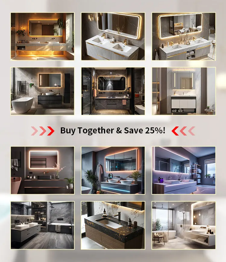 Luxury Bathroom Gold Cabinets Bathroom Vanity Double Sink 48 Inch ...