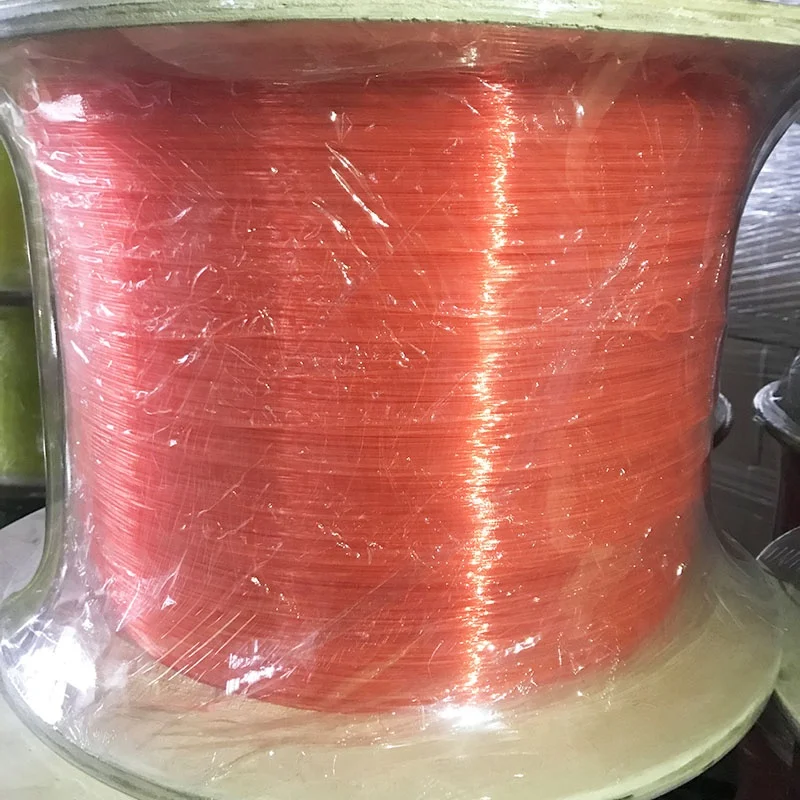 2mm Orange Nylon Monofilament Tuna Fishing