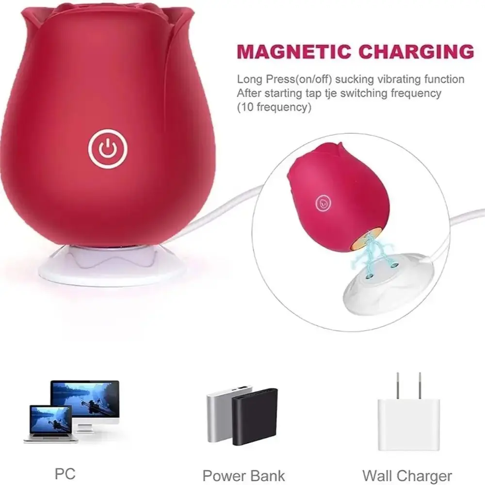 Wholesale USB Charging Clitoral Sucking Vibrator - Cado CF-01