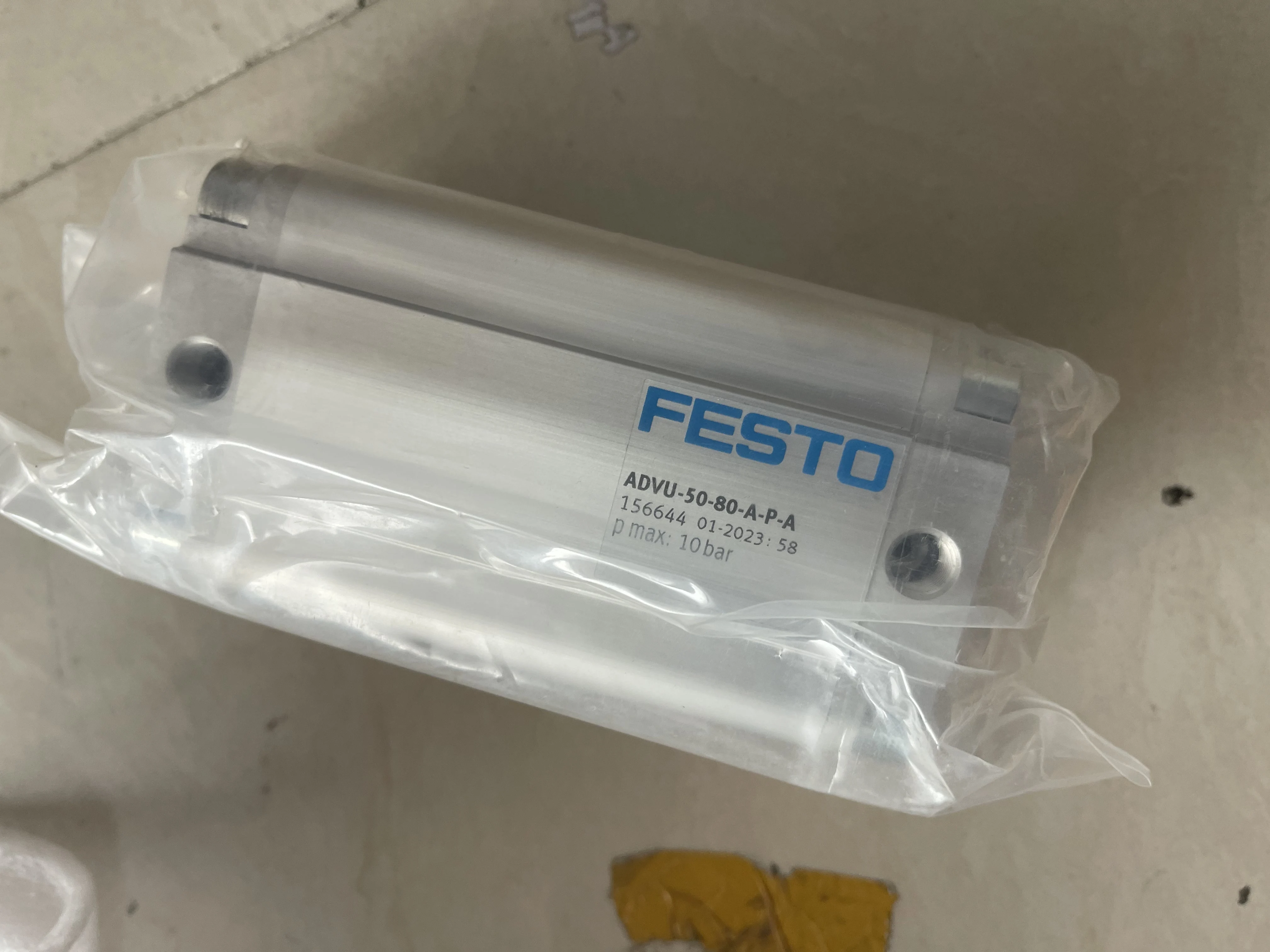Festo Compact Pneumatic Cylinder ADVU-50-80-A-P-A Festo Compact Pneumatic Cylinder ADVU-50-80-A-P-A