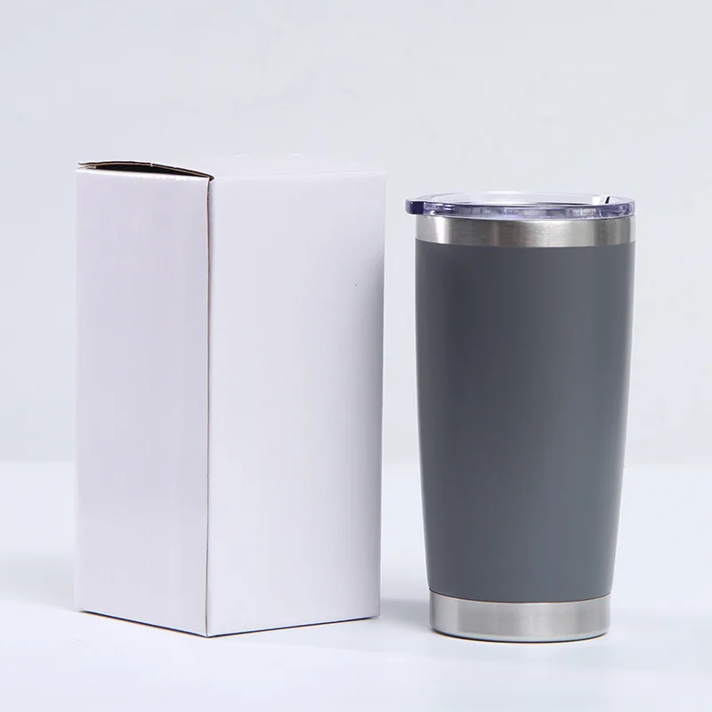 Travel Stainless Steel 20oz Wholesale Double Walled Tumbler with Lid ...