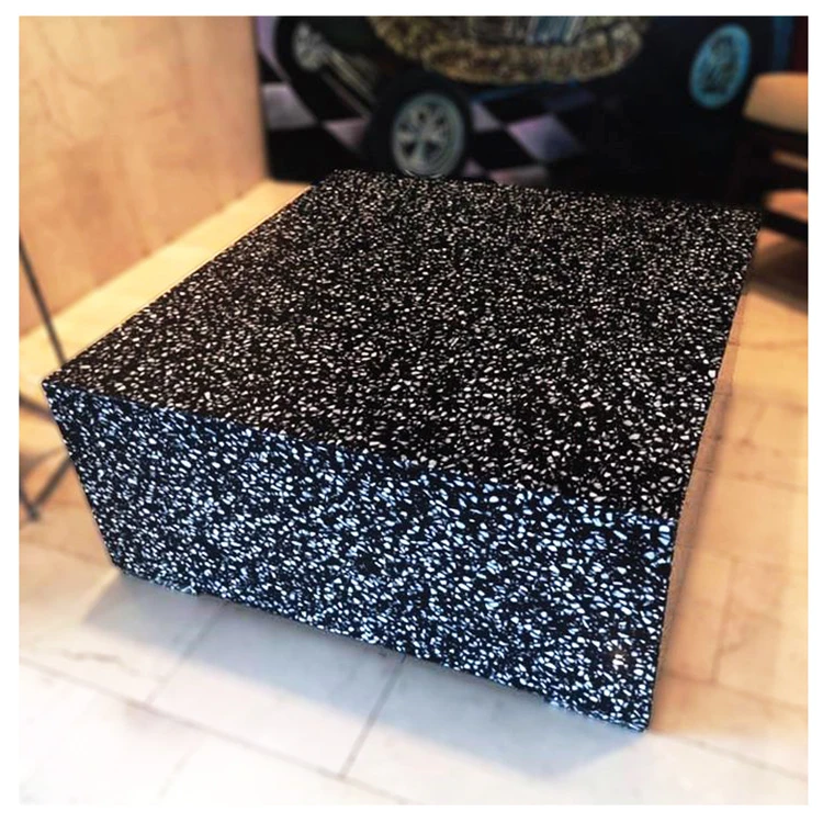 120 2person l Shaped Table Desk Nordic Set Table Terrazzo Decor Precast Terrazzo Tiles Nesting Desk Coffee Table