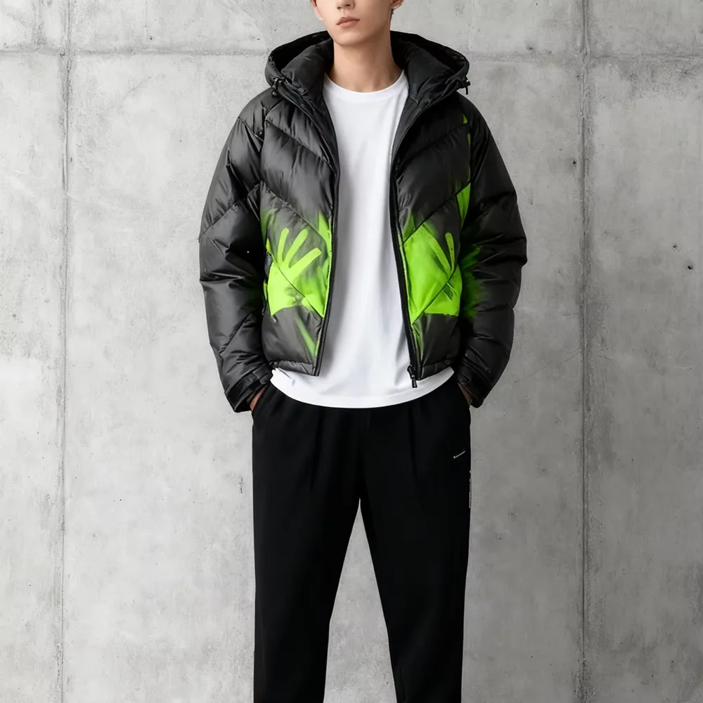 Mertra Color-Changing Winter Down Jacket - Heat Sensitive