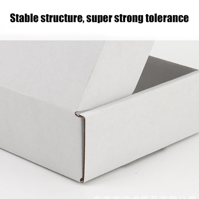 4x4x2 Inch White Small Cardboard Boxes  - White Shipping Boxes, Corrugated Cardboard Mailer Boxes for Small Business