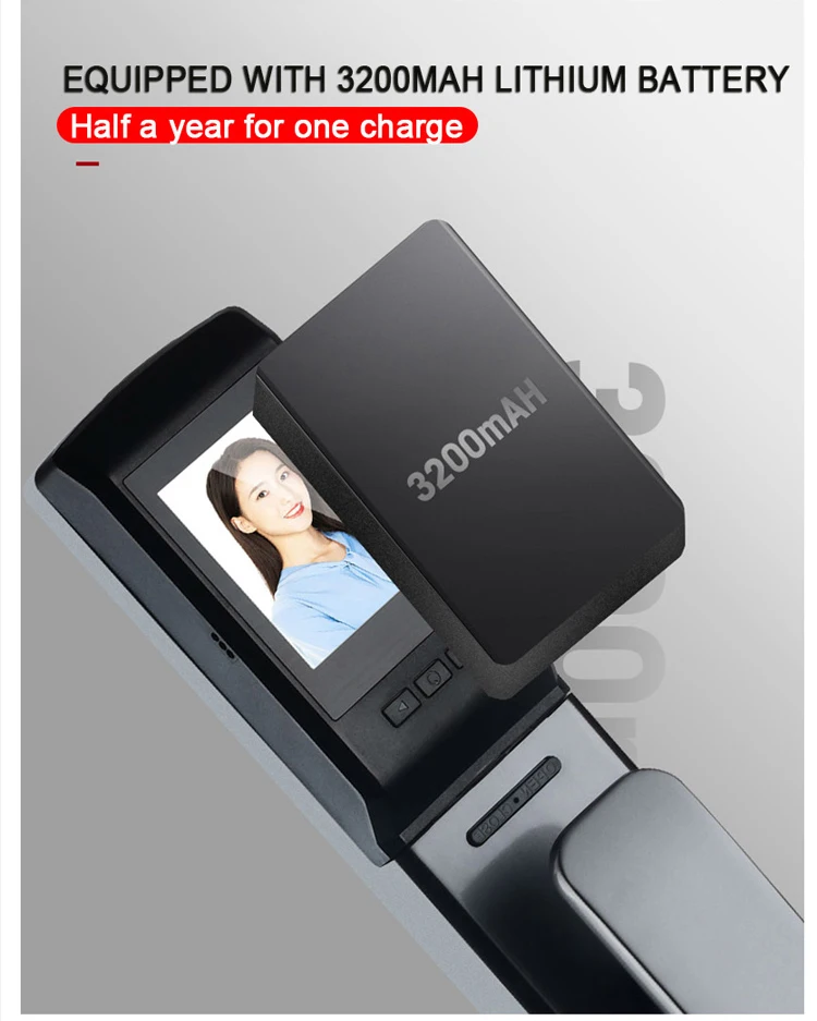Usmart Go Smart Door Lock With Camera Smart Digital Lock New Biometric Fingerprint Lock