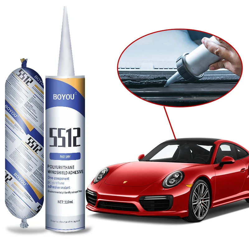 Xyg &fuyao Automobile Glass Windscreen Polyurethane PU Adhesive Sealant 600ml Auto Glass Sealant for Car Windshield