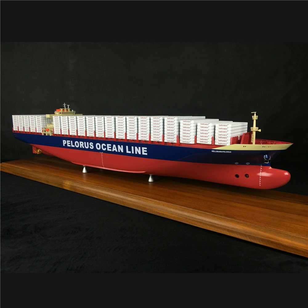 127cm hellmann shipping line container ship Custom shipping model Neorion O.A.S shipmodel