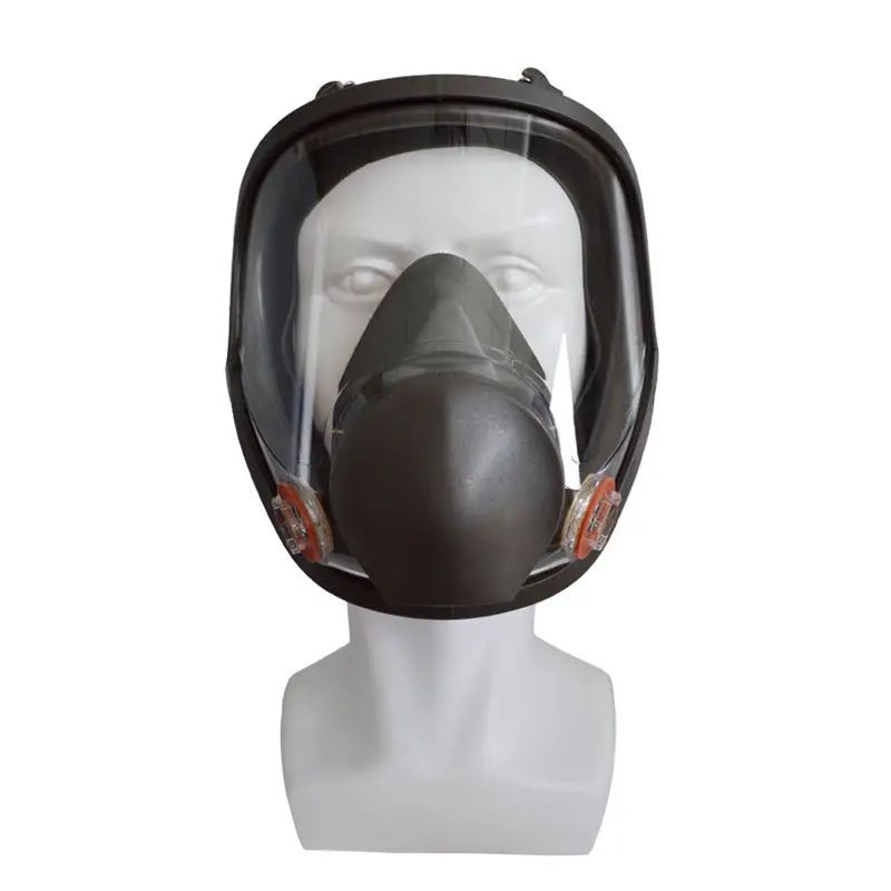 Factory  Respirators Double Filter Industrial Protective Chemical Fire Gas Smoke Tear Full Face Gas Mask