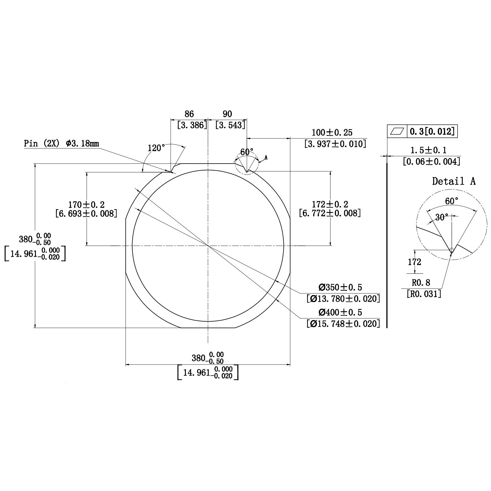 12-inch Tape Frames Wafer Ring For Semiconductors - Buy Metal Film ...