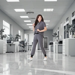 Wholesale Women's Custom Medical Scrub Uniform Sets Fitted Hospital Nursing Woven Fabric Polyester/Rayon/Spandex Custom Logo