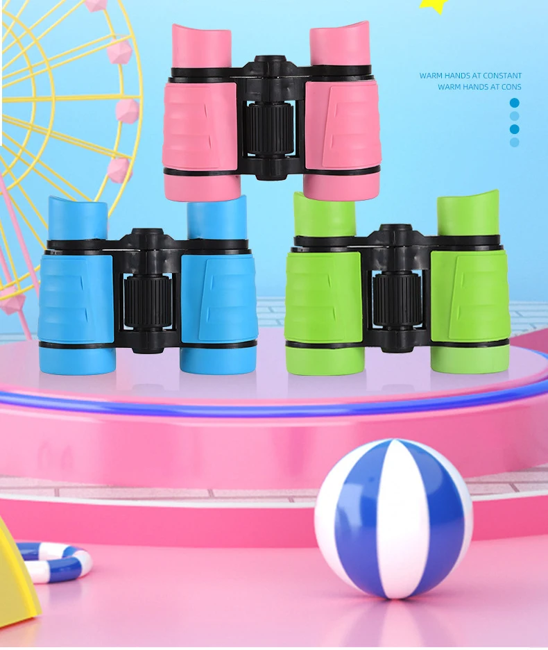 Custom 4x30 Binoculars Kids Toy for Children