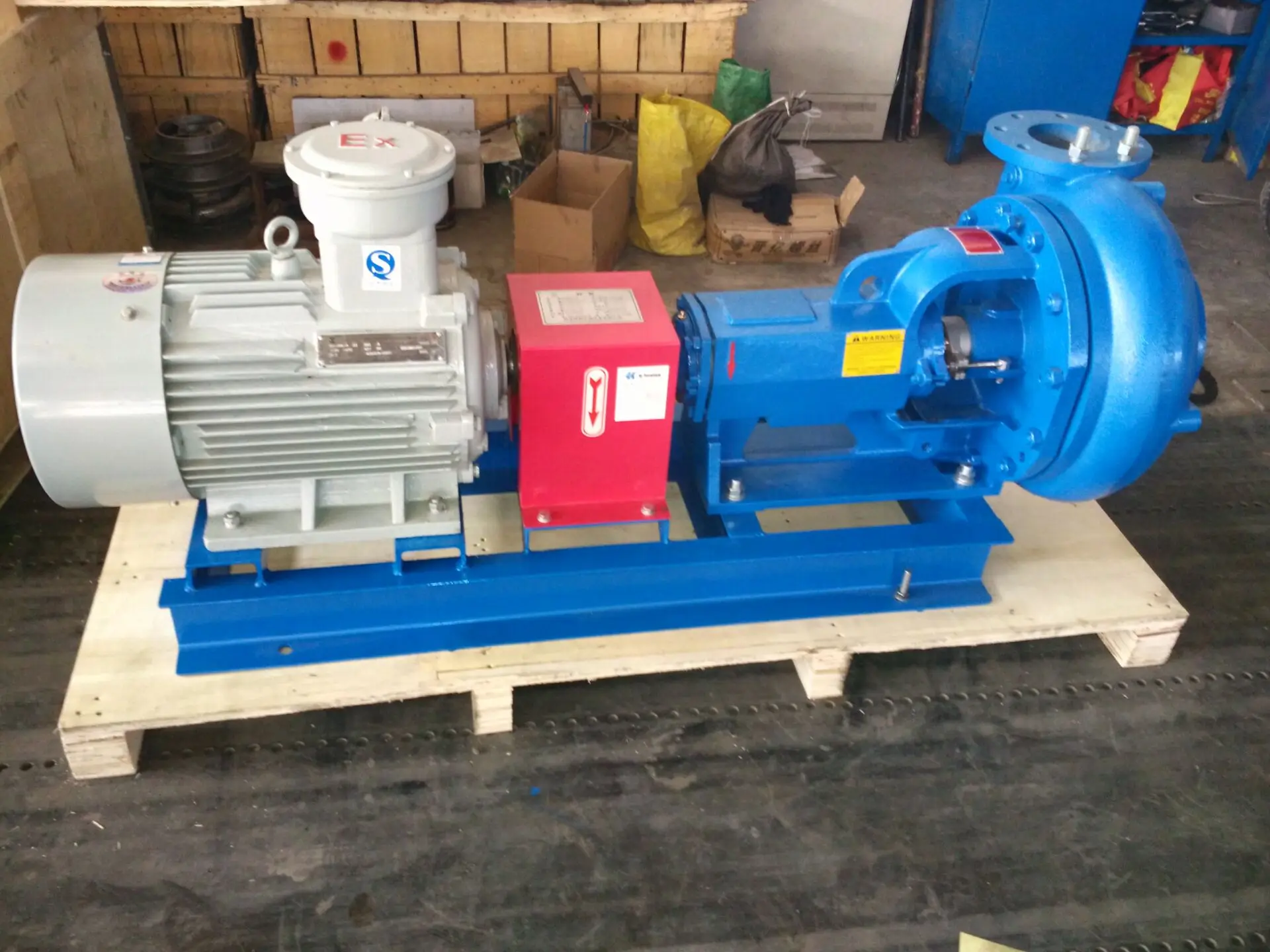Hdd 15kw Mud Centrifugal Pump Single Stage Single Suction Cantilever