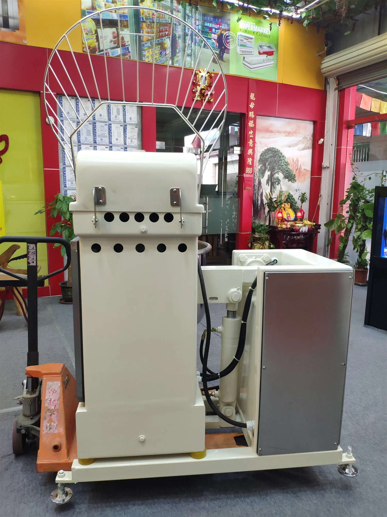 
Цифровая панель управления 260 литровая миска для подъема теста миксер для коммерческого использования пекарен 