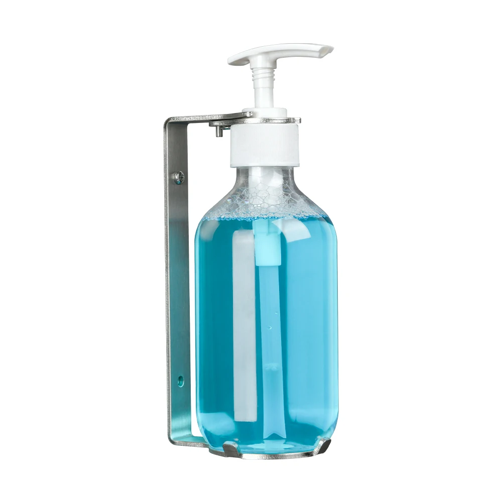 Настенный кронштейн для дозатора мыла стенд держатель для ванной комнаты шампунь и пластиковый диспенсер для мыла