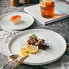 Pure white stackable plates