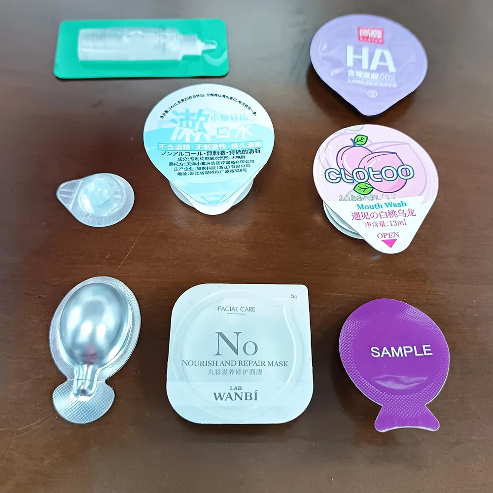 Customized PVC Blister Packs Empty Transparent Packing Custom Capsule Pill Foil Plastic PP Packaging for Cosmetics Products