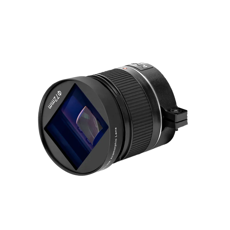 SONY ZV1対応外付けカメラバヨネット型アナモルフィックレンズ 1.55X