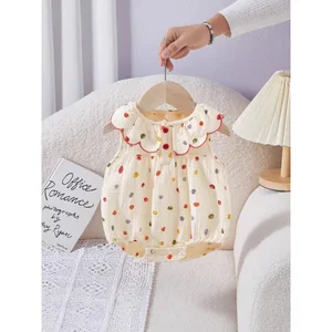 Muslin Baby Clothes Super Cute Baby Item Outfit Casual Bodysuit Baby Rompers