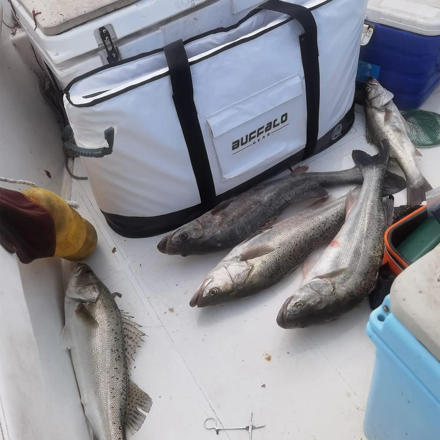 Buffalo Gear Insulated Larger Pesca Fish Bag Leakproof Fishing Kill