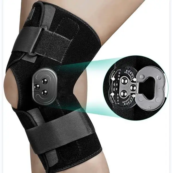 TJ-KM014 Adjustable Hinged Patella Knee Brace for Pain Relief and Knee Joint Protection