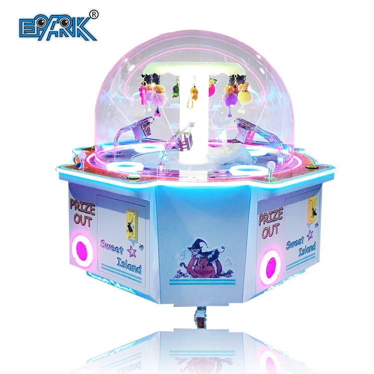 Kids Coin Operated Game Machine Mini Toy Candy Catcher for Players