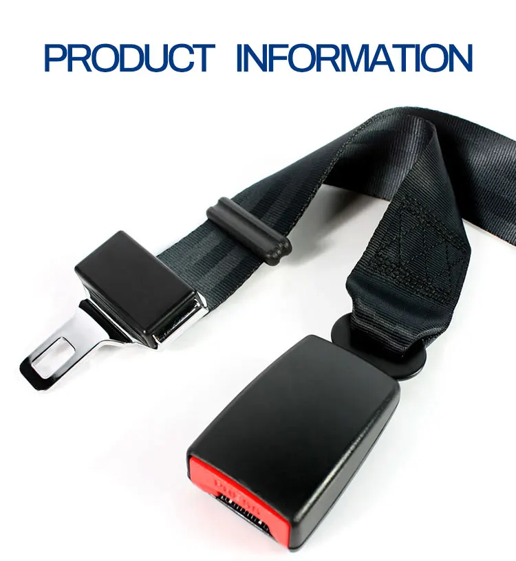 Jessubond 105cm Adjustable Safety Universal Car Auto Seat Seatbelt