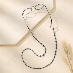2021 Новое поступление, цепочка для очков из бисера, модные простые однотонные бусы ручной работы, солнцезащитные стеклянные цепочки для женщин и мужчин