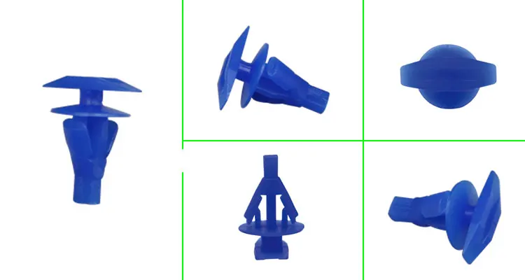 F68 500pcs/bag Plastic Button Sealing Strip Nails Fixed Auto
