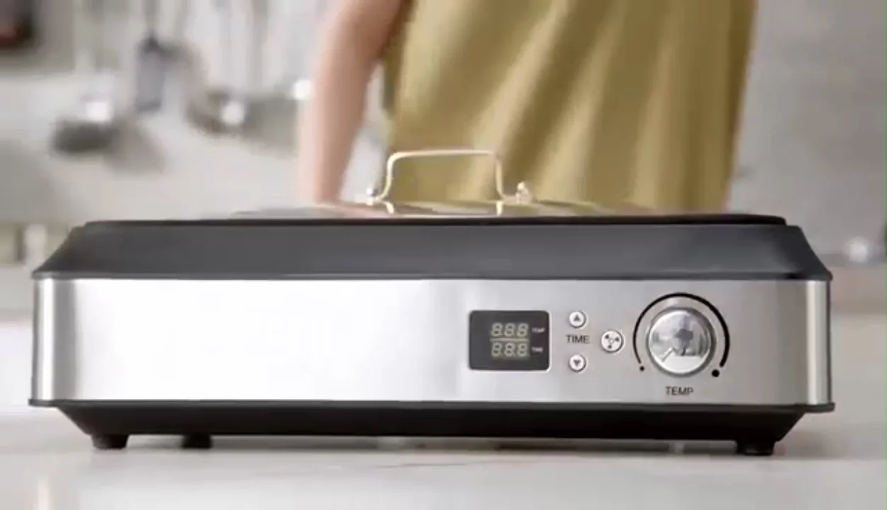 Cheap Wholesale Indoor Household Smokeless Detachable Oil Collector Nonstick Barbecue Electric