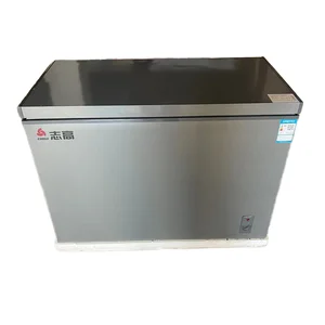 2026 New Style White Top Chest Freezer Auto Power Horizontal Packing Dimensions Commercial Factory Price Household Hotel