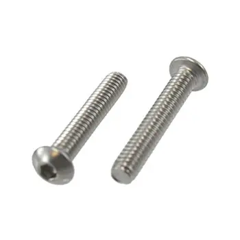 Nice quality CNC machined STAINLESS STEEL BUTTON HEAD SOCKET CAP SCREWS