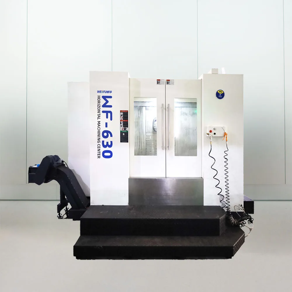Heavy Duty Horizontal Milling CNC Machine HMC WF-630 Mitsubishi System Automatic BT50 Spindle High Accuracy Machine Center for