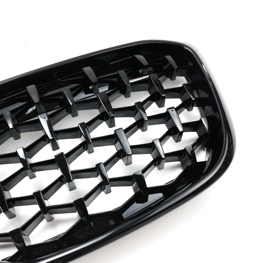 product tiypeor car abs starry sky black grille front bumper grille compatible with bmw x3 g01 2018 2021-6