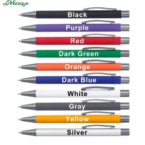 Promotion Luxury Metal Pen Custom Logo, Custom Advertising Gift Metal Ball Pen with logo Best-selling Stylo with Christmas Gifts