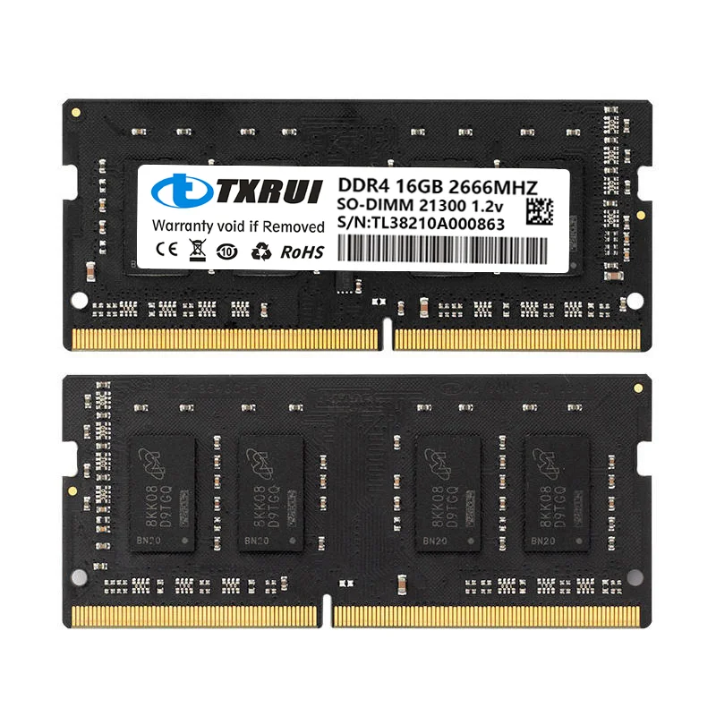 Txrui Ddr4 16gb Laptop Memory New Original Chips Memoria ram Ddr4
