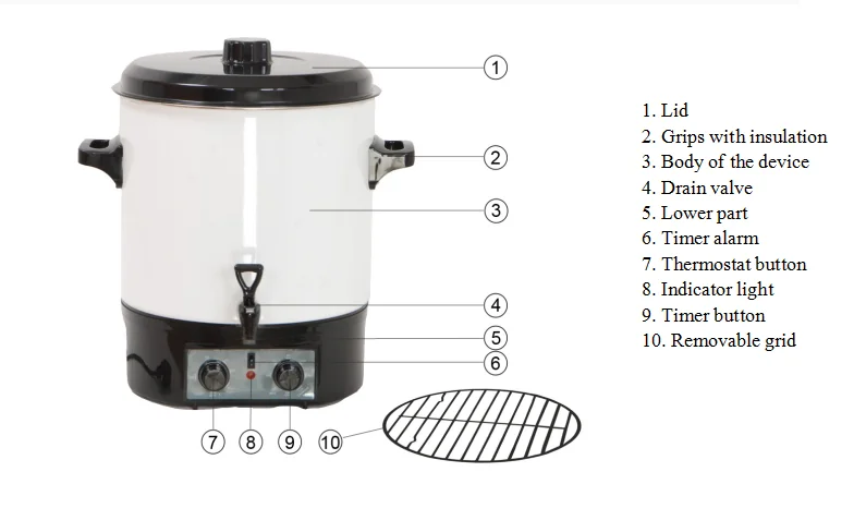 27 Liter Electric Bath Canner