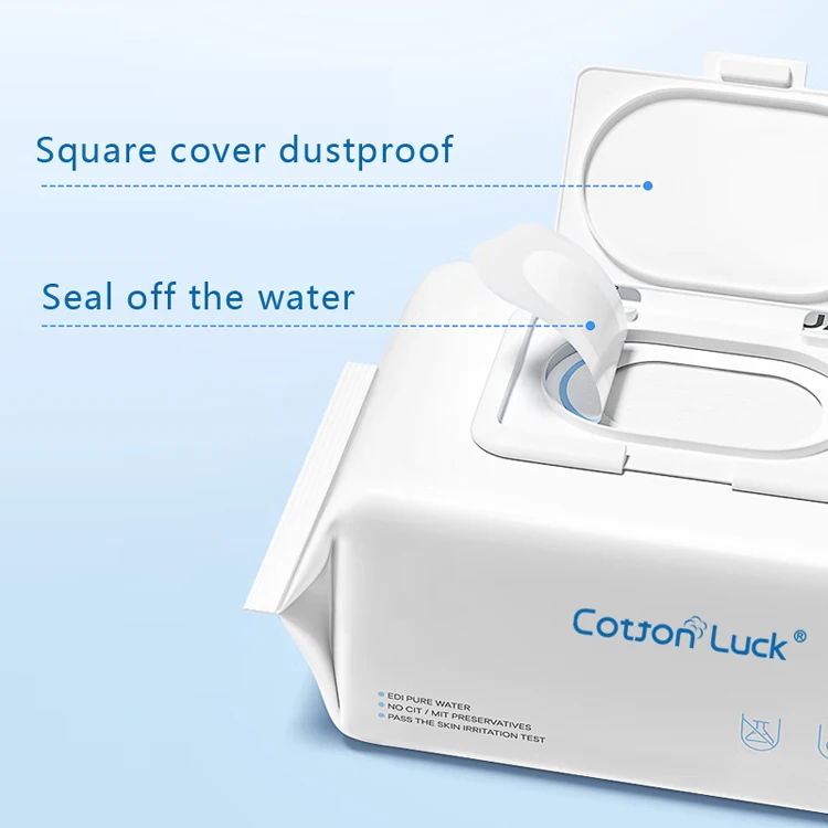 80pcs Wholesale Ph Balance Natural Oem Cotton Tissue Skin Care Baby