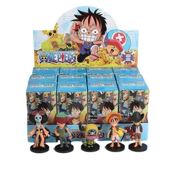 Hot Sale One Pieces Demon Slayers Narutos Anime Figure Blind Box for Claw Machine Cartoon Dolls Surprise Box for Kid Gifts