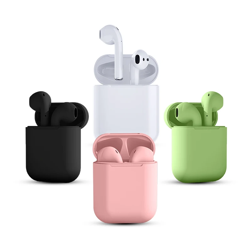 2022 i 12 tws aptalac bluetooth беспроводные наушники V5.0 Macaron Inpods i11 I12 наушники-вкладыши far
