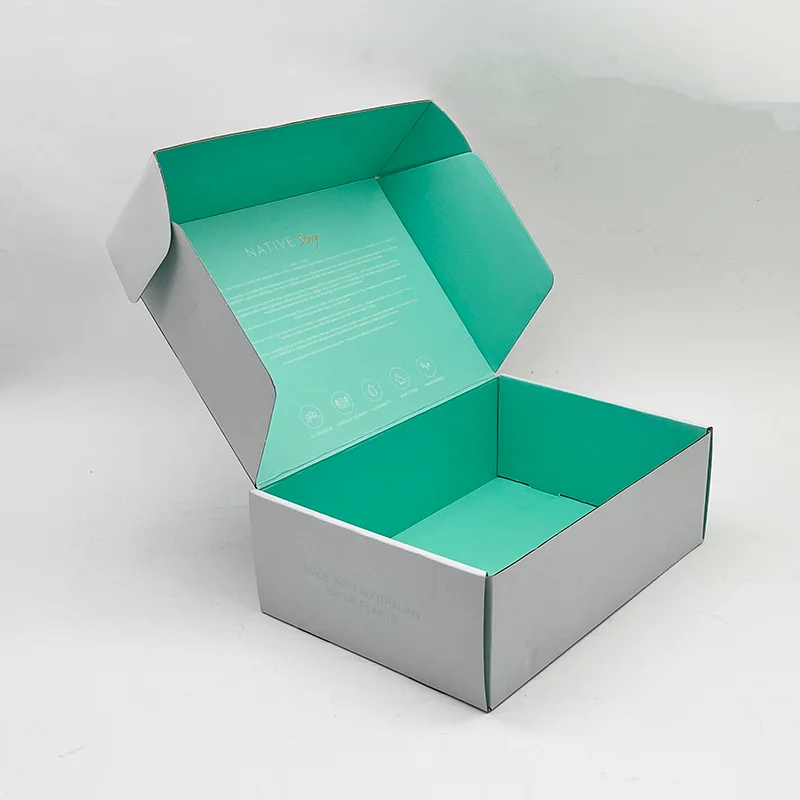 Custom Printing Logo Cosmetic Corrugated Packaging Recycle Mailer Paper Box Airplane Shipping Box details